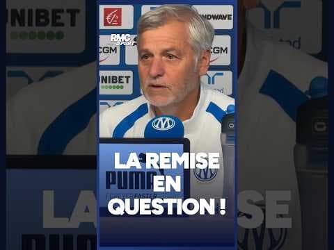 OM : "C'est aussi moi…", la grosse remise en question de Genesio