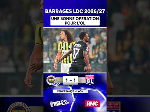 Fenerbahçe 1-1 OL : Lyon accroche le Fenerbahçe en Turquie ! Les comms RMC
