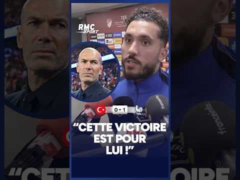 "Elle est pour lui", Cherki dédie la victoire en Turquie à Zidane