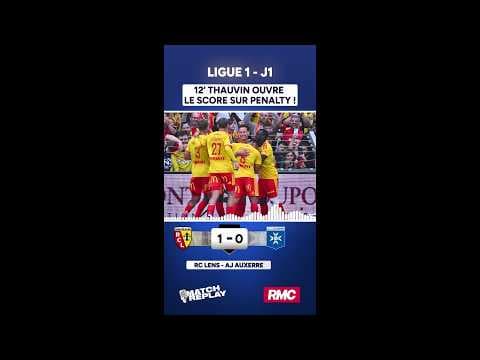 Lens 5-2 Auxerre : les Lensois et l'AJ Auxerre assurent le spectacle ! Les Comms RMC