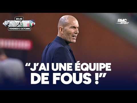"Pas fier de ce coup de boule", la conférence de presse de Zidane avant France - Italie