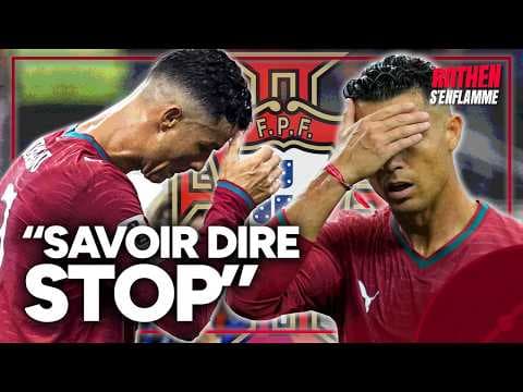 "Il faut savoir dire STOP", Petit dézingue Ronaldo