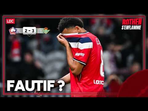 LDC : "Certains joueurs se sont endormis", Rothen ne blâme pas Ethan Mbappé après la défaite du Losc
