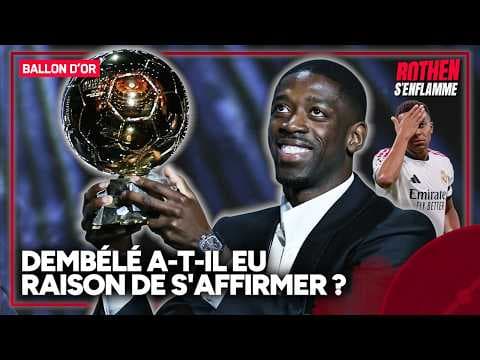 Ballon d’Or : “Ça risque d’être houleux quand Mbappé et Dembélé vont se reparler”, estime Rothen