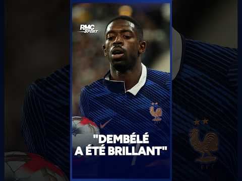 "Dembélé a été brillant" en équipe de France