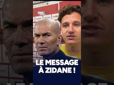 Le message de Thauvin à Zidane