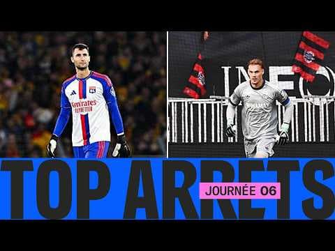 Le TOP ARRÊTS de la 6ème journée | Ligue 1 McDonald's 26/27