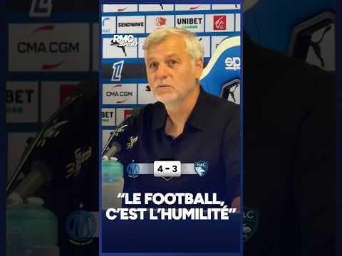 OM 4-3 Le Havre : "J'ai sûrement perdu un peu d'espérance de vie", lâche Genesio