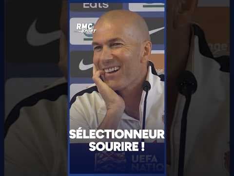Quand Zidane fait rire en conf