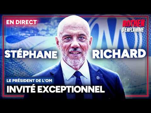 Stéphane Richard, président de l'OM, invité exceptionnel de ROTHEN S'ENLAMME