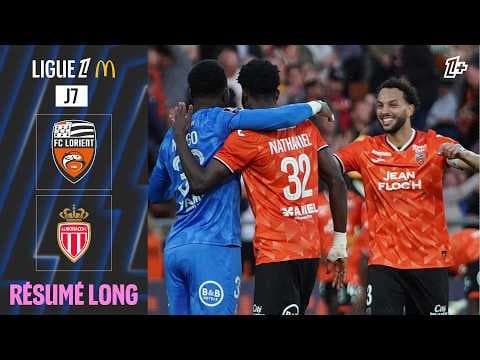 Cadiou SURPREND Monaco à Lorient, l'ASM PERD sa 1ère place | 7ème journée - Ligue 1 McDonald's 26/27
