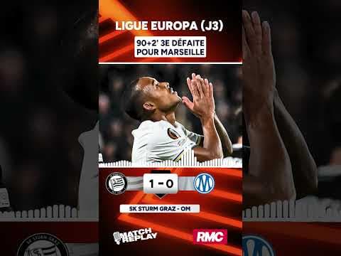 Sturm Graz 1 - 0 OM : Toujours pas de victoire pour l'OM en Ligue Europa, les Comms RMC !