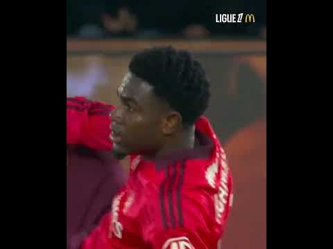 Ernest Nuamah’s solid performance against PSG 🇬🇭🔥 #football #ligue1 #foot #psg #footballshorts