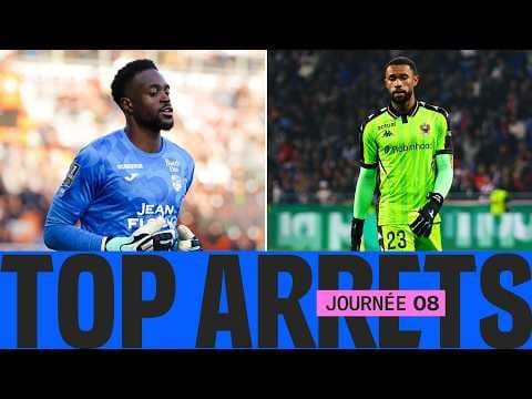 Le TOP ARRÊTS de la 8ème journée | Ligue 1 McDonald's 26/27