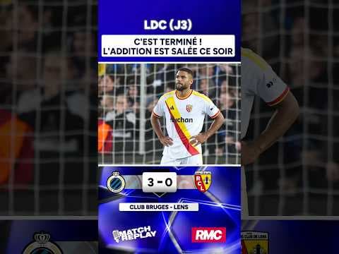 Bruges 3-0 Lens : Les Sang et Or perdent le nord, les Comms RMC !