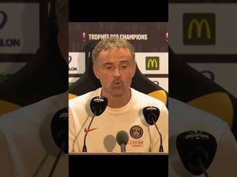 Luis Enrique congratulates Lens 👏  #football #ligue1 #foot #sports #edit #psg #ligue1mcdonalds