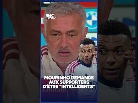 Real Madrid : Mourinho demande aux supporters d’être “justes” avec Kylian Mbappé