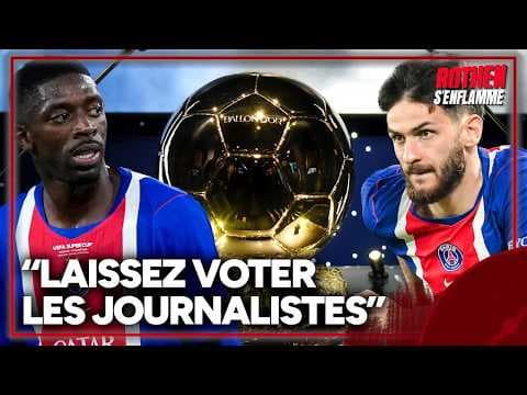 Paris pousse pour Dembélé et Kvara au Ballon d'or, “laissez voter les journalistes”s'enflamme Rothen