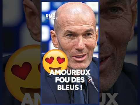 "Qu'ils en profitent, l'équipe de France, c'est tellement BEAU !" s'emballe Zidane