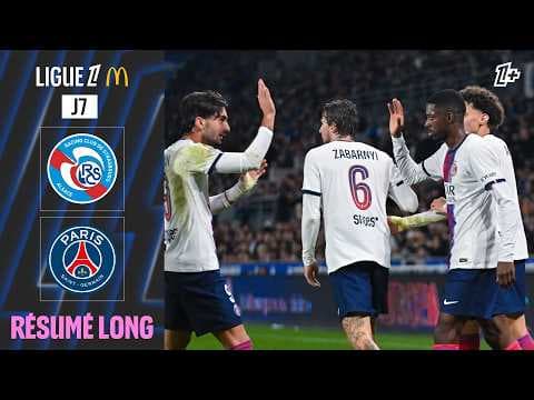 Dembélé XXL, le PSG RENVERSE Strasbourg et attend le BARÇA | 7ème journée - Ligue 1 McDonald's 26/27
