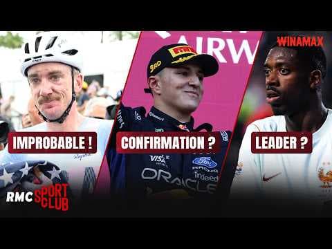 Maillot arc-en-ciel improbable, Hadjar confirme ? Dembélé patron de l'EDF ? RMC SPORT CLUB S3E04