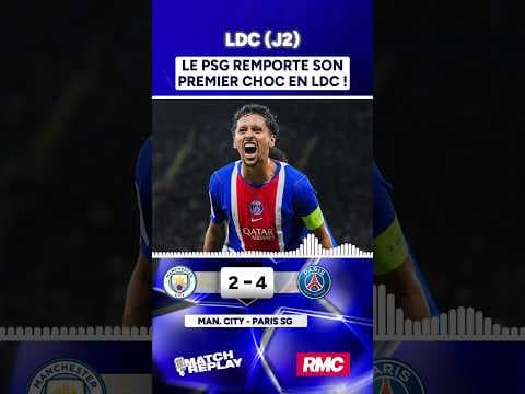 Manchester City 2-4 PSG : Paris CONQUÉRANTS face à City ! Les Comms RMC