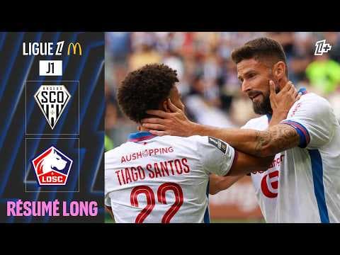 Giroud et Santos FRAPPENT à Angers, le LOSC prend 3 POINTS | 1ère journée - Ligue 1 McDonald's 26/27