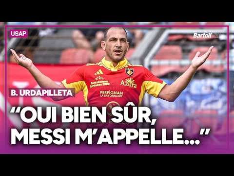 Top 14 : "Messi m'appelle pour des conseils" le grand sourire d'Urdapilleta après son record