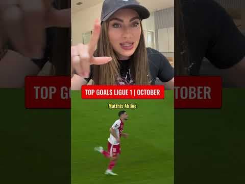 TOP 5 GOALS OF LIGUE 1 IN OCTOBER 🔥🇫🇷🤯  #football #soccer #ligue1mcdonalds #ligue1 #sports #shorts