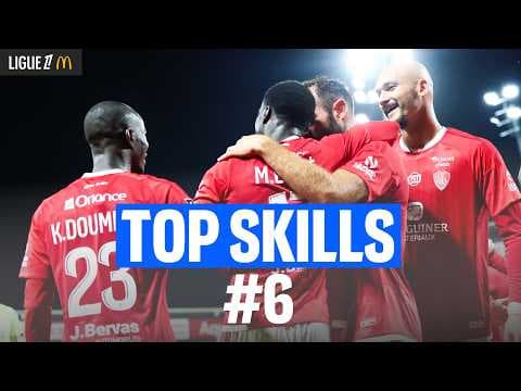 Le CHEF-D’ŒUVRE COLLECTIF de Brest face à Angers 🤩 ​| Top Skills 6e journée - Ligue1McDonald's 26/27