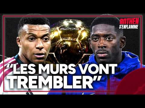 Ballon d'Or : Mbappé à propos de Dembélé ? "Ce genre de déclaration va le desservir", estime Rothen