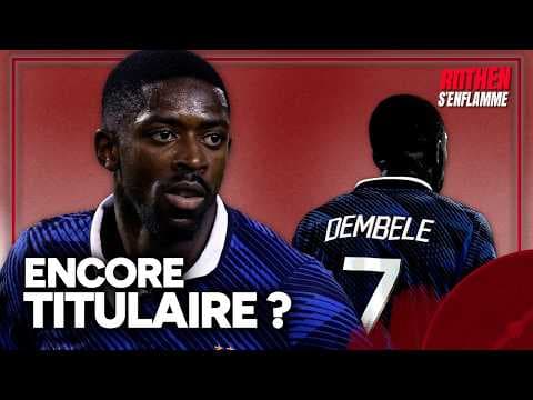 Équipe de France : Dembélé remplaçant ? “Il ne faut pas être définitif avec Dembélé”