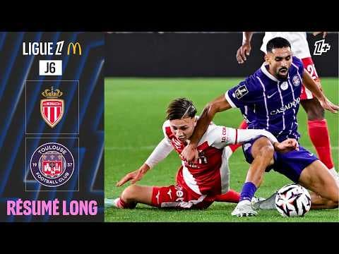 Malgré un BIJOU d'Abline, Monaco FREINÉ par Toulouse | 6ème journée - Ligue 1 McDonald's 26/27