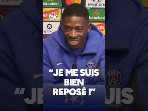 "J'ai parlé avec le coach", pourquoi Dembélé a été mis au repos contre le Mans