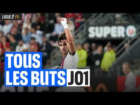 TOUS LES BUTS de la 1ère journée | Ligue 1 McDonald's 26/27