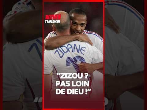 "Pas LOIN de notre DIEU DU FOOT", Henry donne son sentiment sur les premiers pas de Zidane