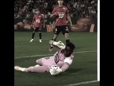 What a save from Brice Samba 🥵🧤  #football #ligue1 #foot #sports #footballshorts #soccer #shorts