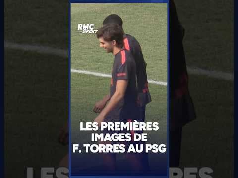 PSG : Ferran Torres déjà à l'entraînement, les premières images !