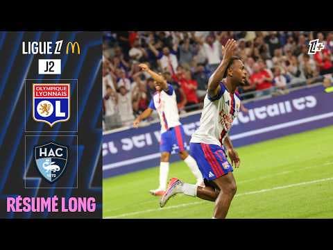 Openda SAUVE l'OL dans un SCÉNARIO FOU face au HAC | 2ème journée - Ligue 1 McDonald's 26/27
