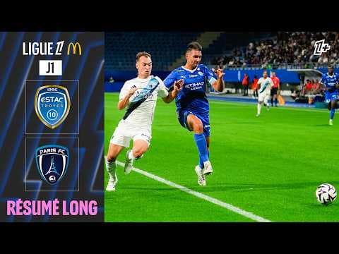Pour son RETOUR dans l'élite Troyes NEUTRALISE le Paris FC | 1ère journée - Ligue 1 McDonald's 26/27
