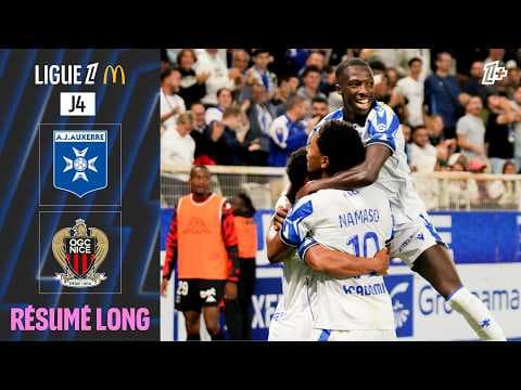 Archer DÉCISIF, 1ÈRE VICTOIRE pour Auxerre qui COULE Nice | 4ème journée - Ligue 1 McDonald's 26/27