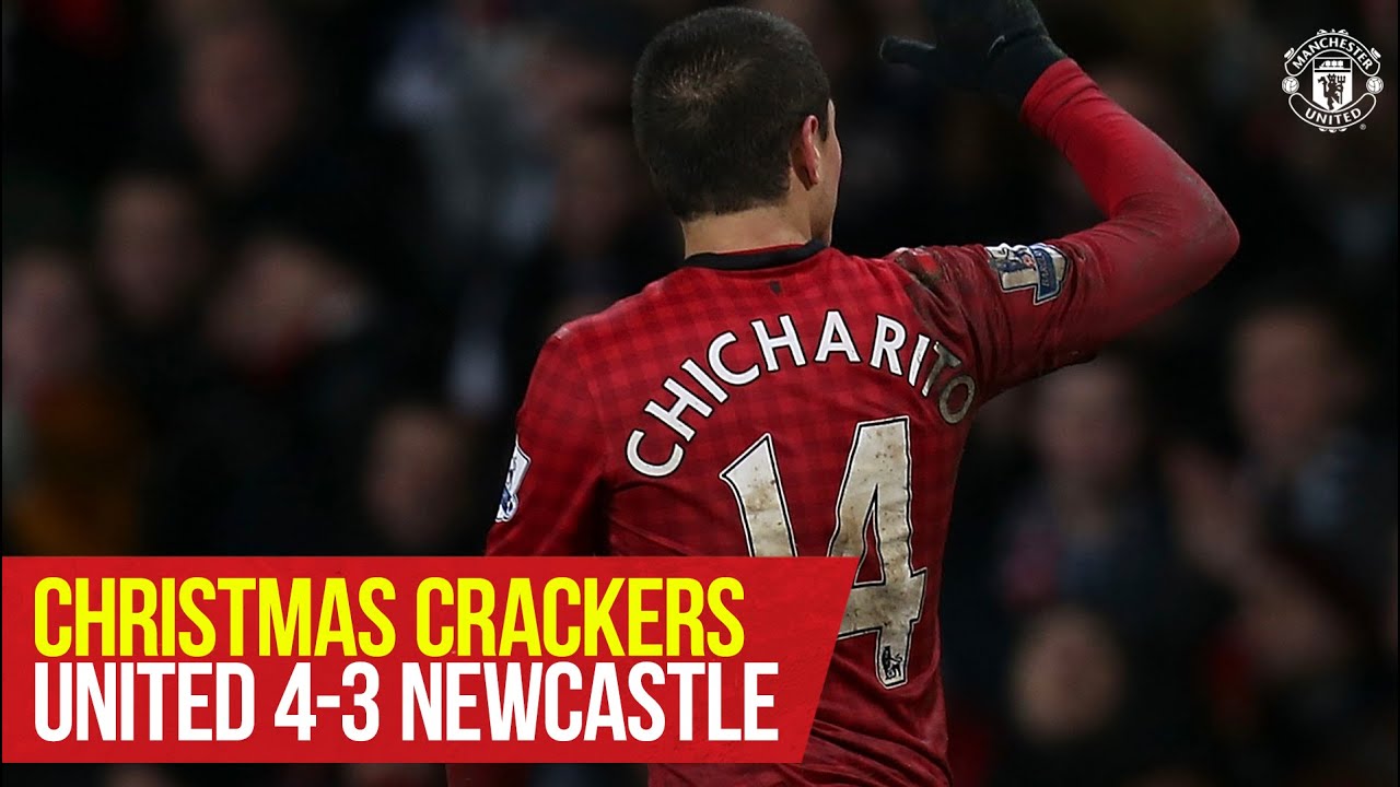 Craquelins de Noël (2012) : Manchester United 4-3 Newcastle |  Classiques de la Premier League