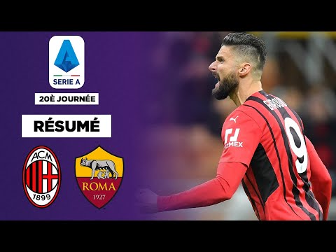 Résumé : Grâce à Maignan et Giroud, Milan domine la Roma
