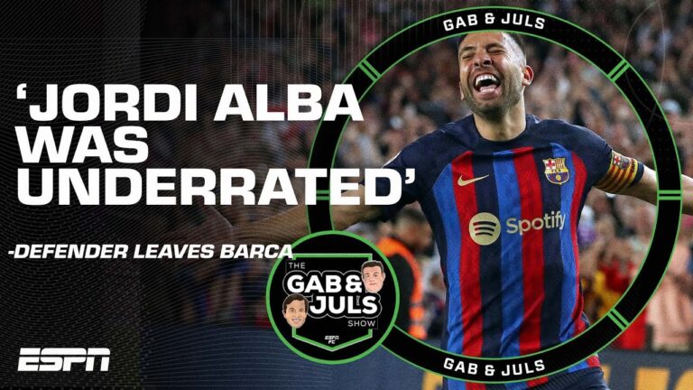 « il était sous ÉvaluÉ » – jordi alba annonce qu’il quitte barcelone |