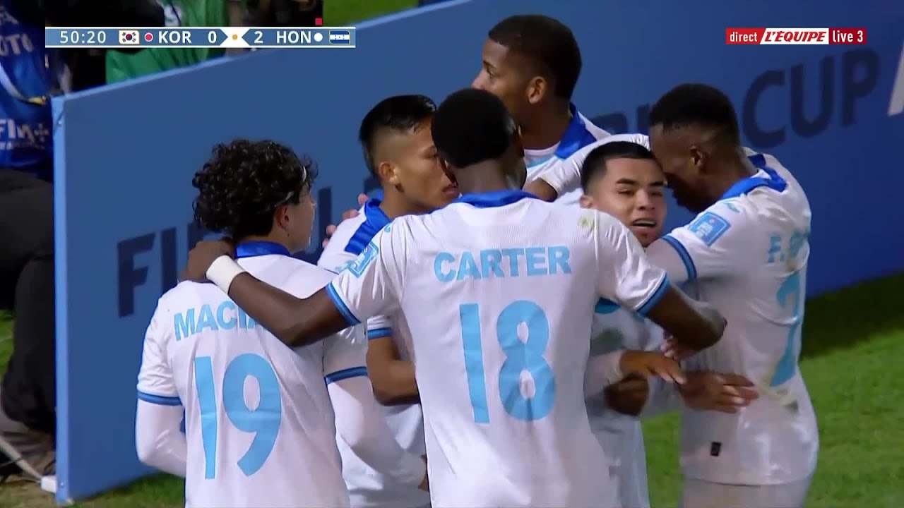 les buts de corée du sud – honduras – football – coupe du monde u20