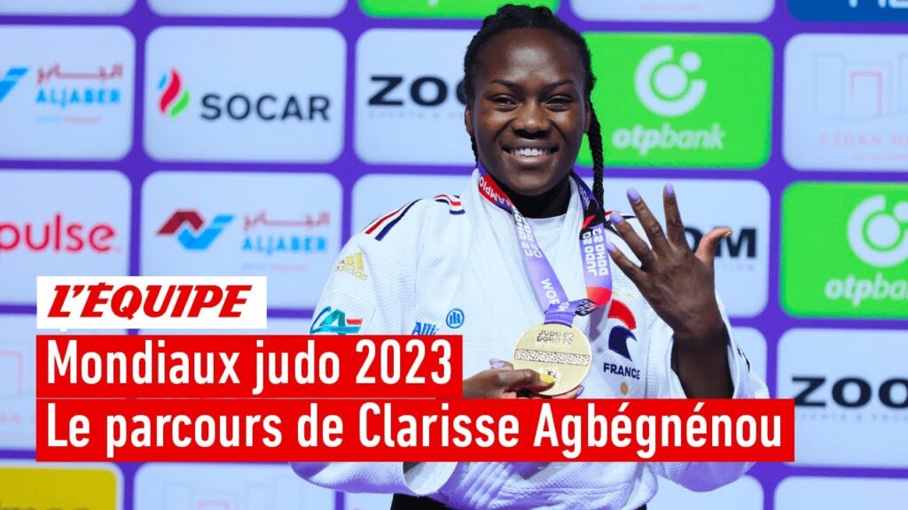 mondiaux judo – tous les combats de clarisse agbégnénou pour décrocher sa 6e médaille d’or