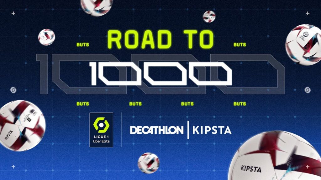 road to 1000 buts ⚽ i kipsta x ligue 1 uber eats