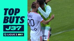 top buts 37ème journée – ligue 2 bkt / 2022 2023