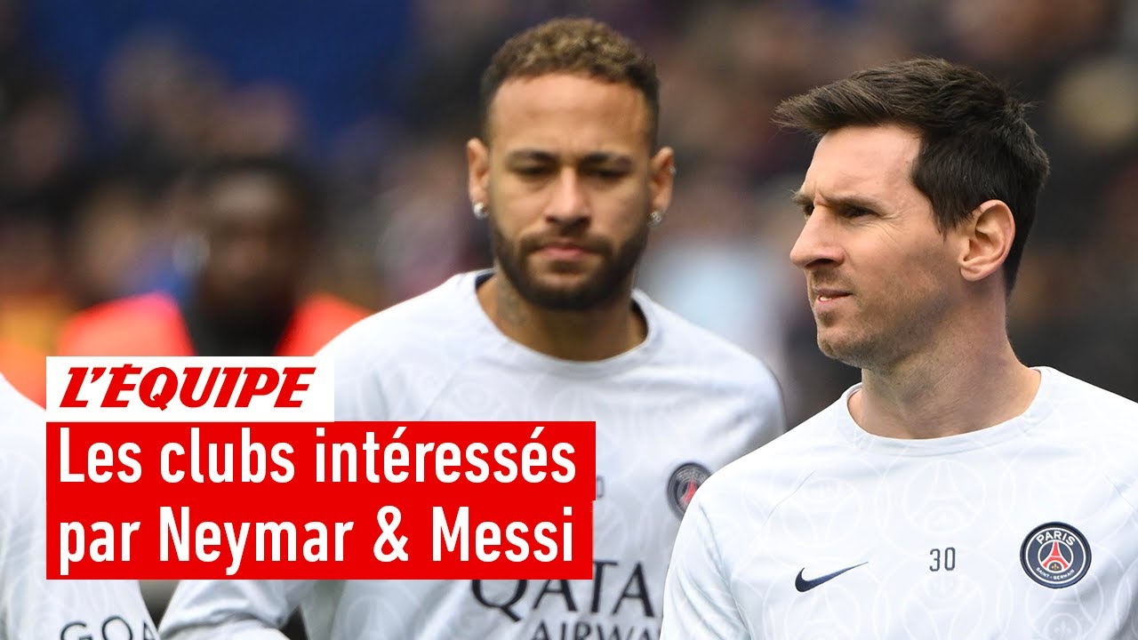 barça, manchester united, inter miami…quel club pour neymar et messi ?
