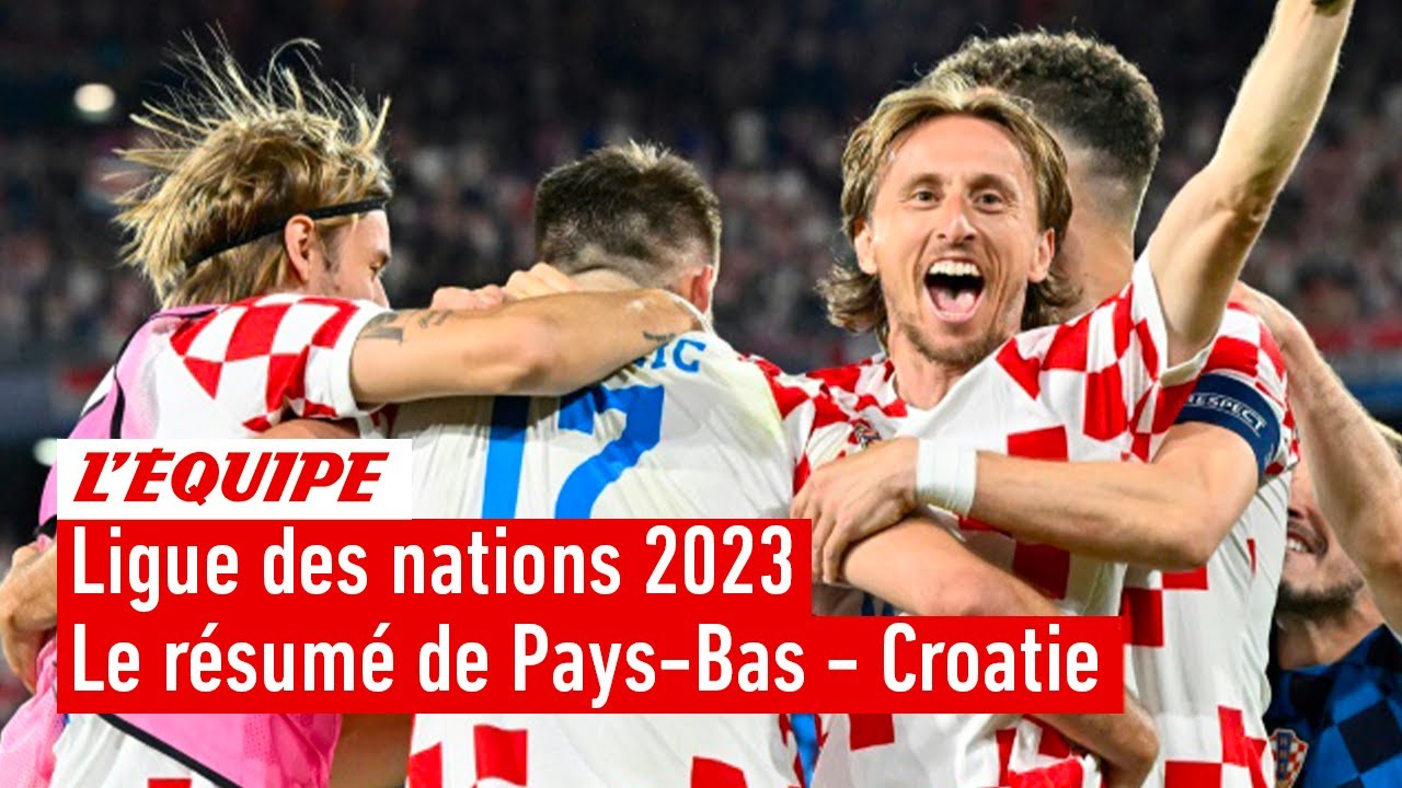 ligue des nations 2023 – la croatie se qualifie pour la finale dans un match à rebondissements